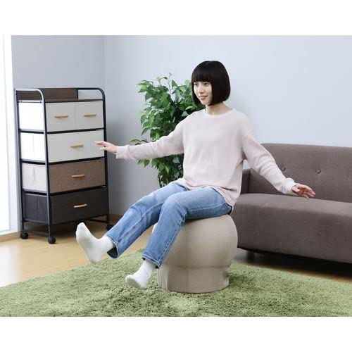 Amazon.co.jp: 山善(YAMAZEN) バランスボール 椅子 スツール 固定 45cm